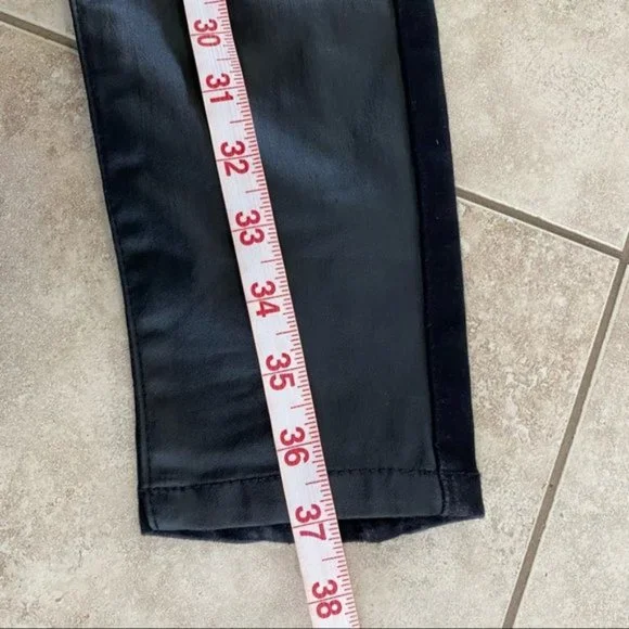 Dynamite Black Faux Leather Pants - Picture 8 of 9